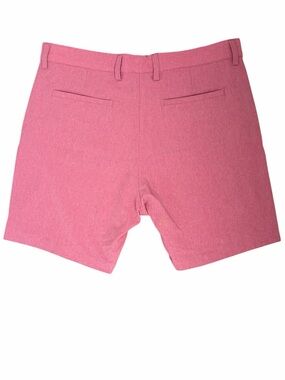 1764 Signature Men's Pink Flat Front Performance Shorts